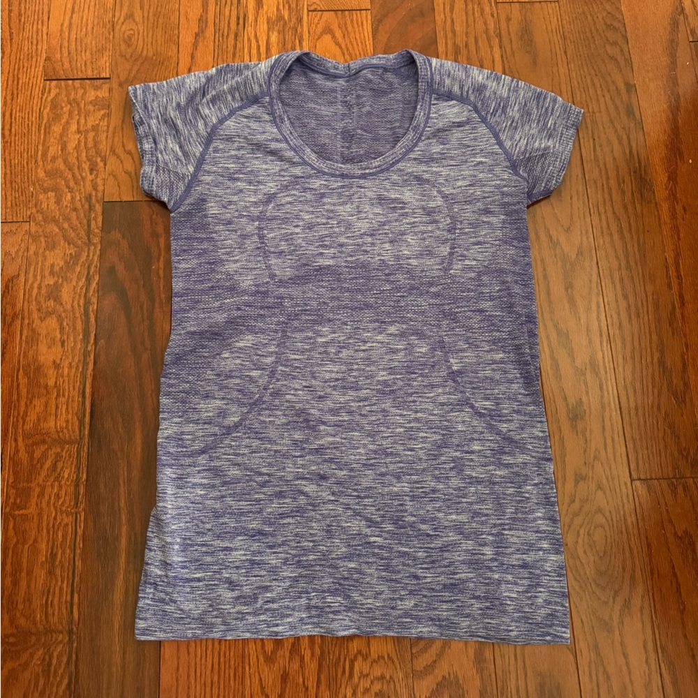 Lululemon Purple Heather Swiftly Tech Shirt